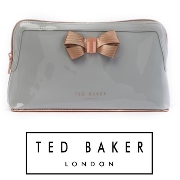 Ted Baker London Libbert Bow Bag in Grey - Picture 1 of 8